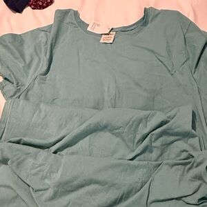 Light green T-Shirt long dress 50 inch’s long